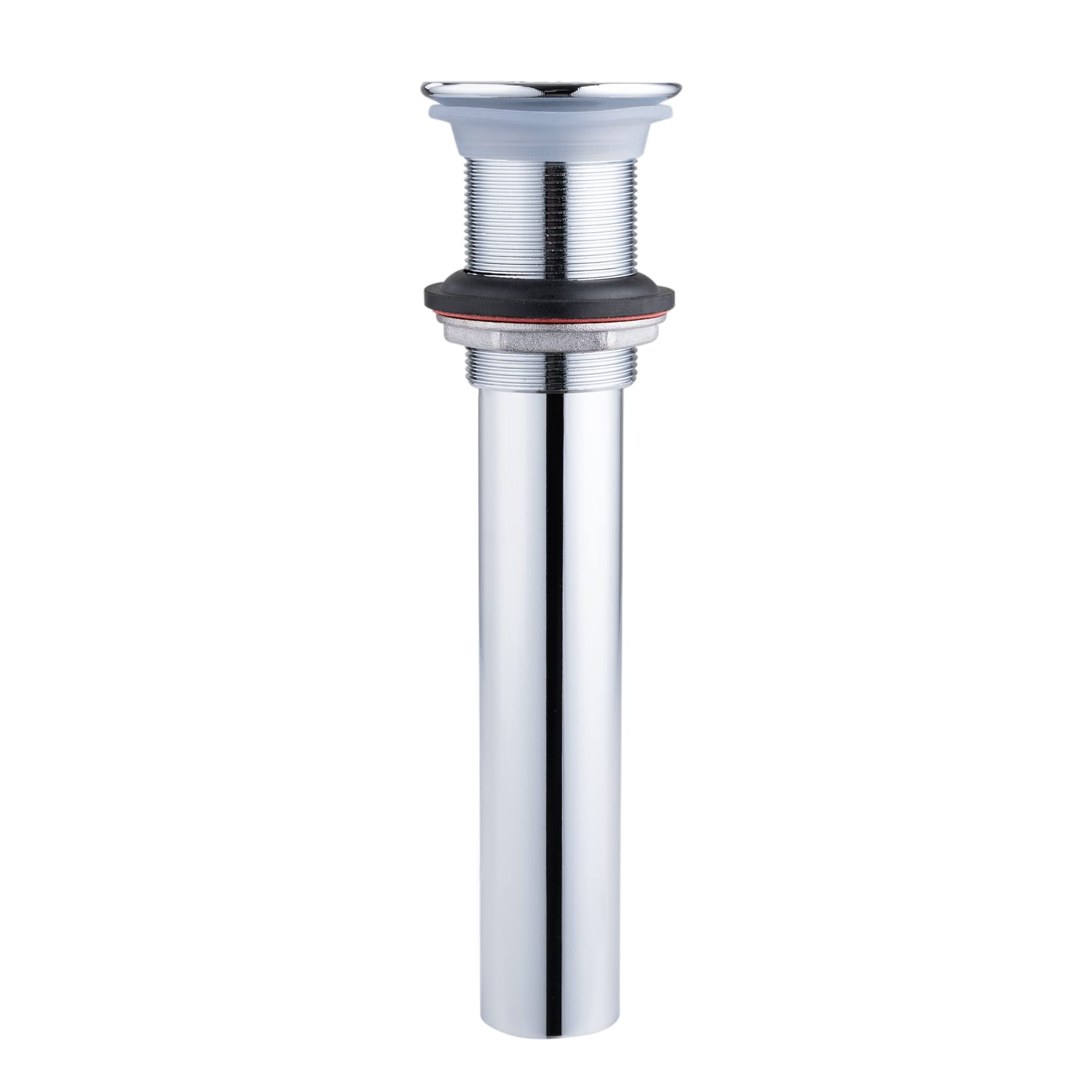 Artiwell Chrome Plated Grid Drain Strainer Assembly for Bathroom Sink - No Overflow, C.O. Plug Grid Lavatory Drain - Perfect for Modern Bathrooms & Vanities