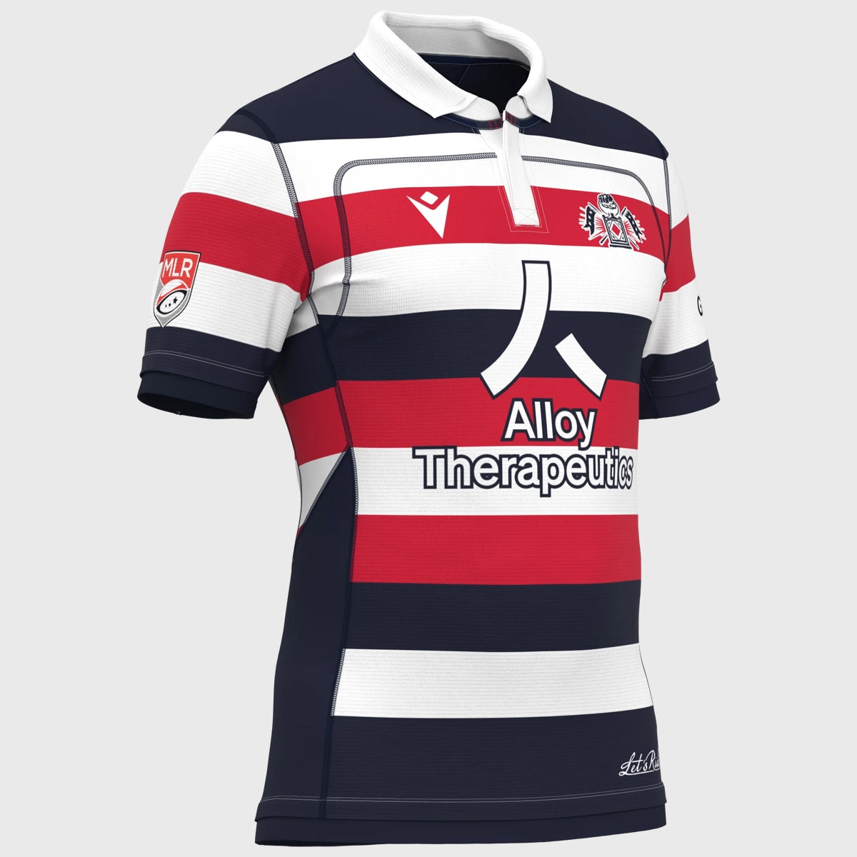 New England Free Jacks MLR 2025 Home Replica Rugby Shirt - Macron Official Jersey for Rugby Fans & Sports Enthusiasts - Perfect for Game Day, Training & Fan Support