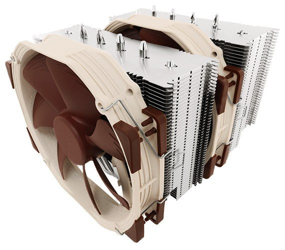 Noctua NH-D15 Premium CPU Cooler - Dual Tower, 140mm PWM Fans, for Intel/AMD - Perfect for Gaming PCs & High-Performance Workstations