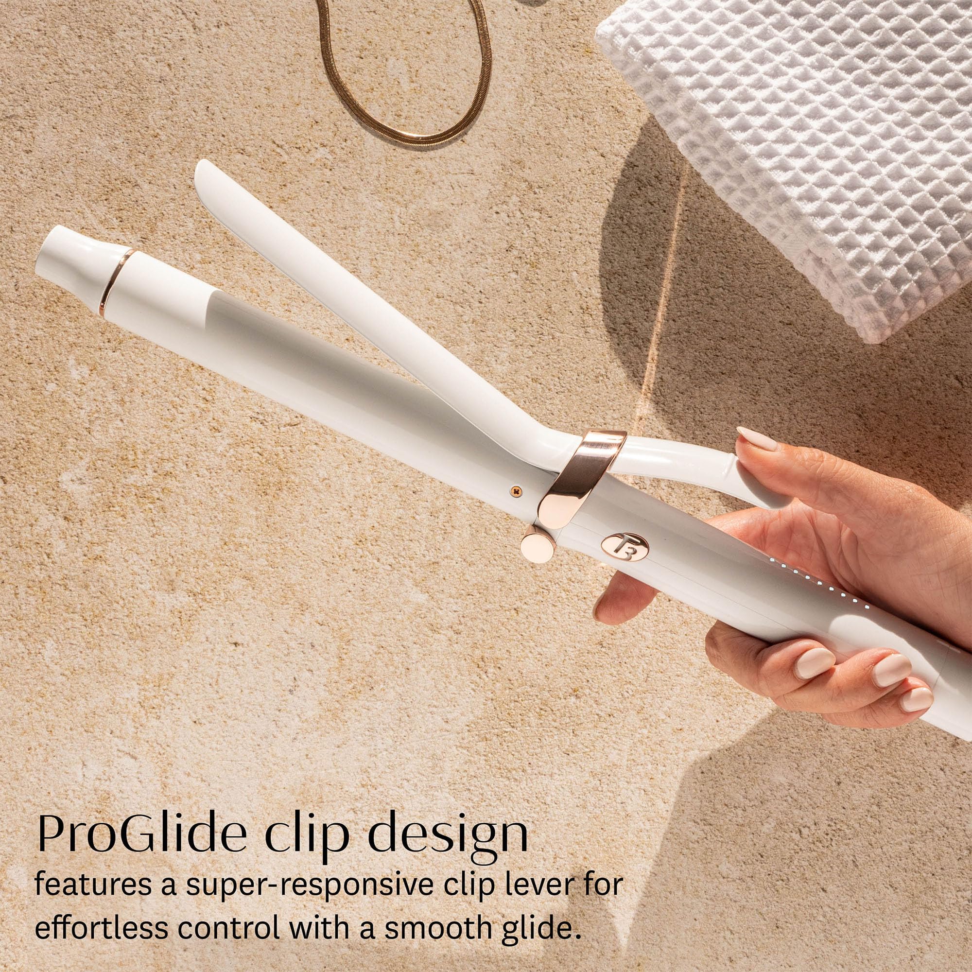 T3 SinglePass Curl X Extra-Long Barrel Curling Iron - 1