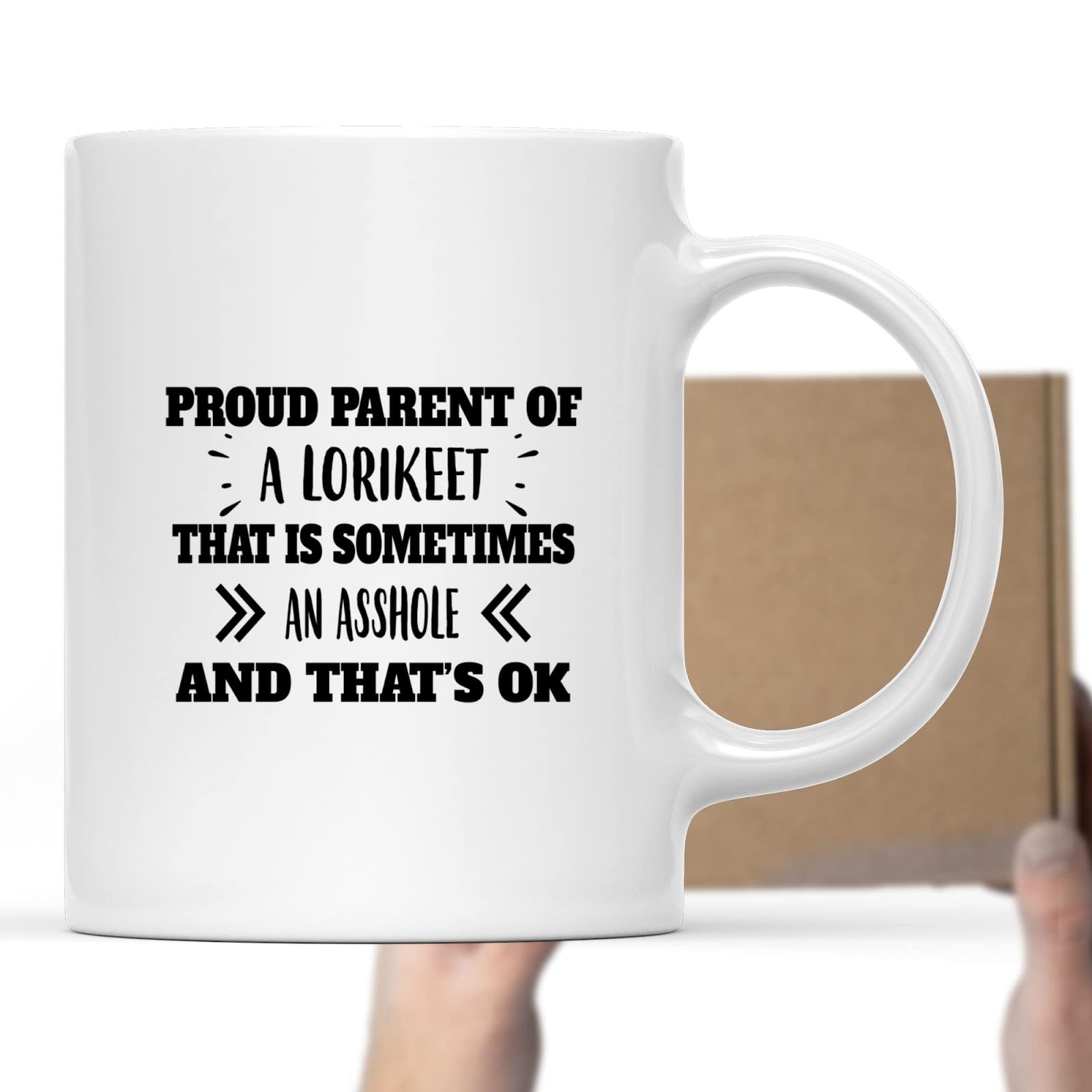 Lorikeet Coffee Mug - Unique Parrot-Themed Gift for Women & Bird Lovers - Perfect for Mom, Tea & Coffee Lovers - Ideal for Home, Office & Gifts