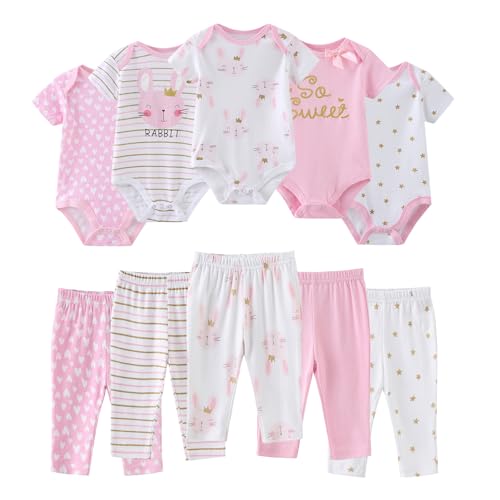 Pink Bunny Set 10 Pieces