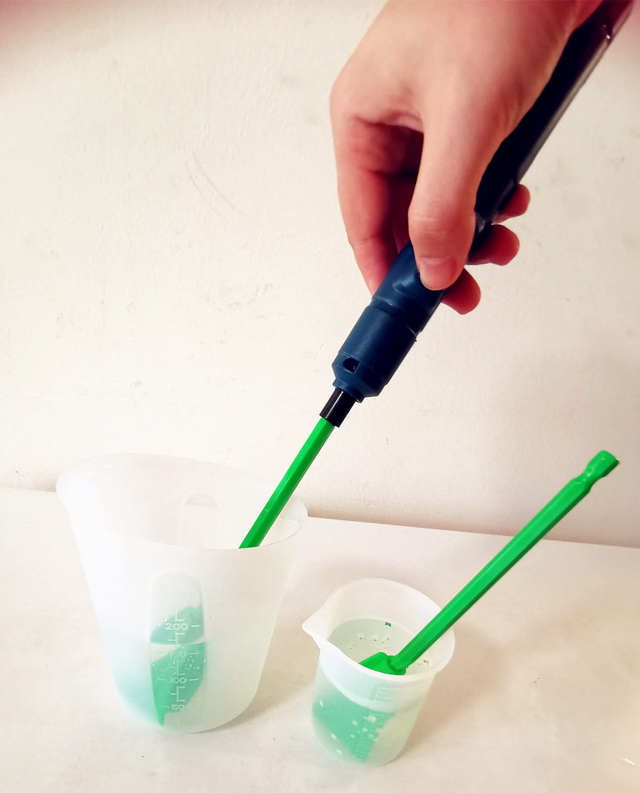8PCS Reusable Resin Mixer Paddles for Drill - Paint, Epoxy, Resin Mixing Attachments - Perfect for Epoxy Tumblers, Cups & DIY Craft Projects