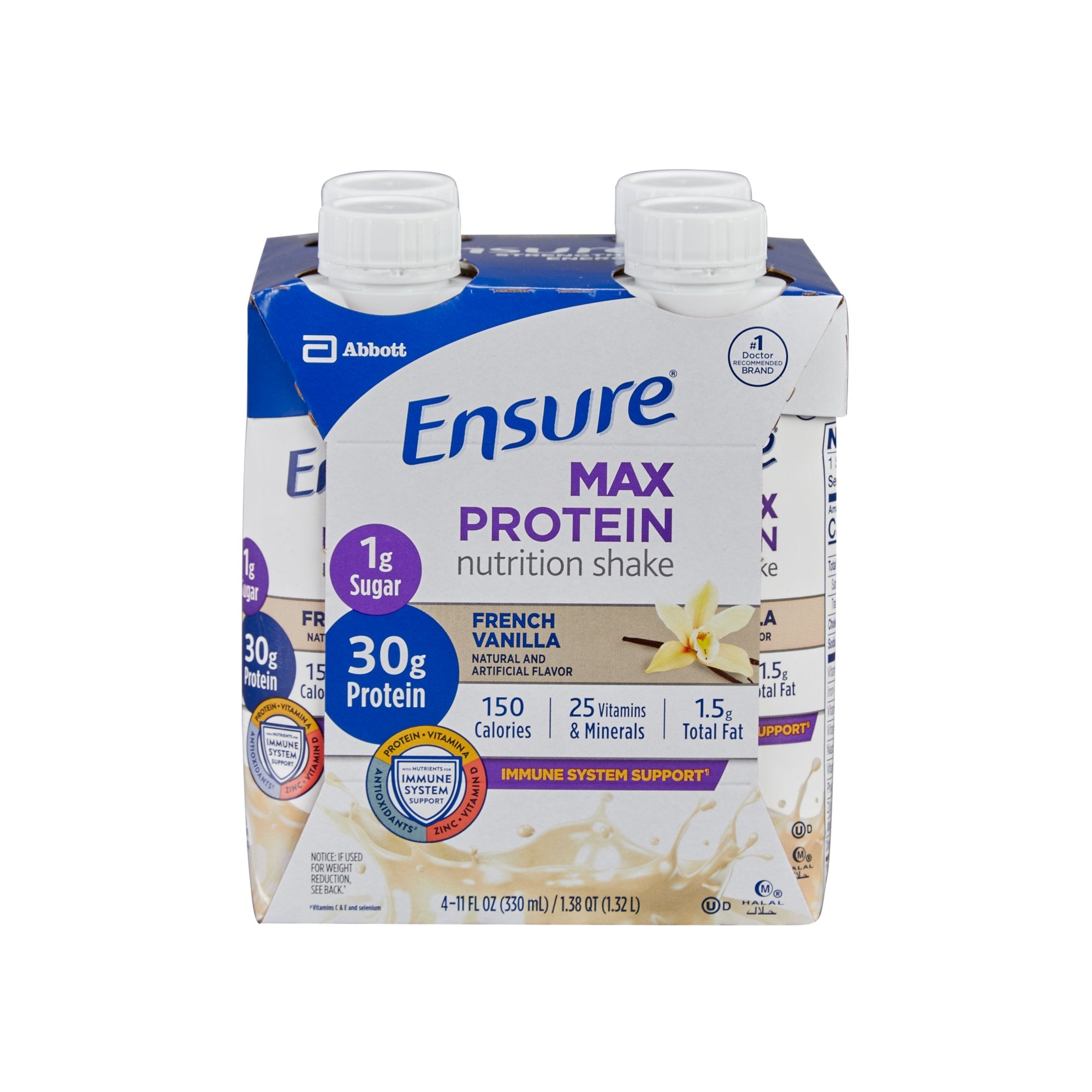 Ensure Max Protein Nutrition Shake - High Protein Meal Replacement for Muscle Recovery & Weight Management - Perfect for Post-Workout, Busy Lifestyles & Healthy Diet Plans