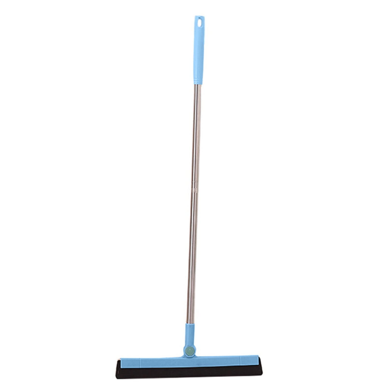 ZZWXWA Magic Flat Mop Broom - 180° Flexible Rotation Dust Hair Sweeper with Rubber Wiper for Bathroom, Kitchen, Office & Home Floors | Multi-Surface Cleaning Tool for Hardwood, Tile & Vinyl