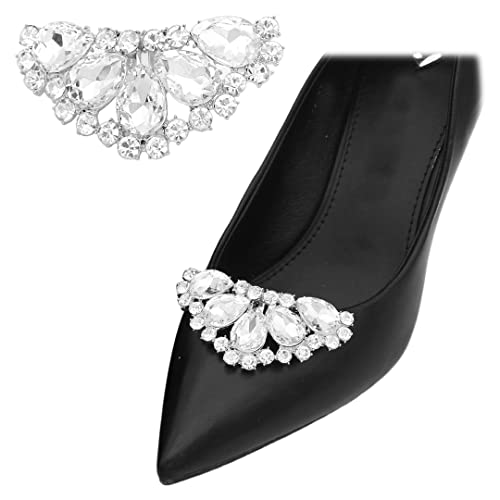 Silver Base with Clear Rhinestones