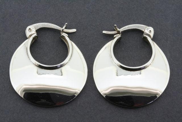Sterling Silver Clean Basket Earrings for Women - Elegant & Hypoallergenic Jewelry for Everyday Wear & Special Occasions