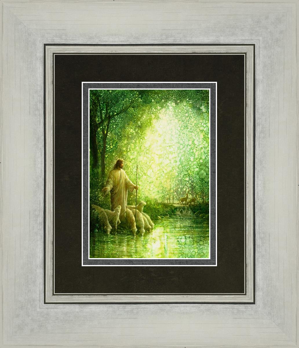 Feed My Sheep By Yongsung Kim - Inspirational Christian Wall Art for Home & Church Decor - Perfect for Living Room, Bedroom & Office