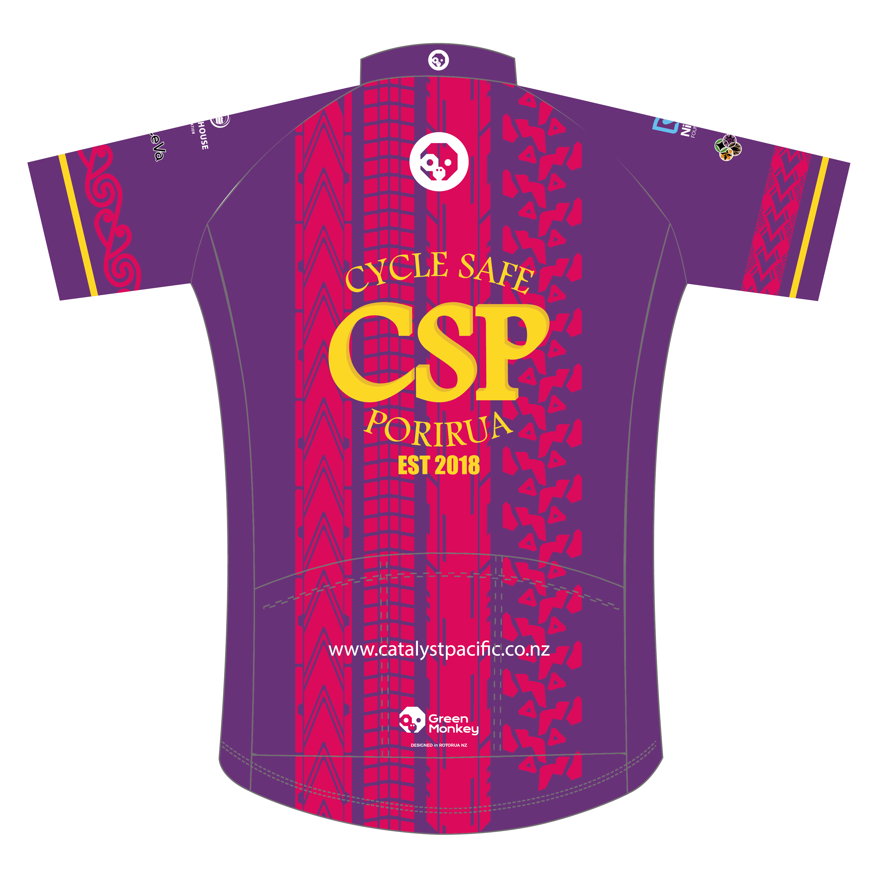 Premium CSP Cycling Jersey - Club Fit for Men & Women | Breathable, Moisture-Wicking Bike Shirt for Road & Mountain Biking | Perfect for Cycling Clubs, Competitions & Outdoor Sports