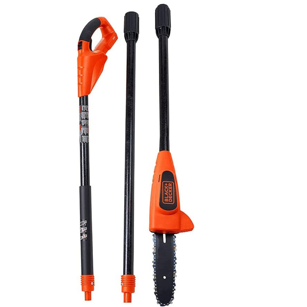 BLACK+DECKER 20V Max Lithium Cordless Pole Pruning Saw LPP120 - Lightweight & Powerful for Tree Trimming, Branch Cutting & Garden Maintenance