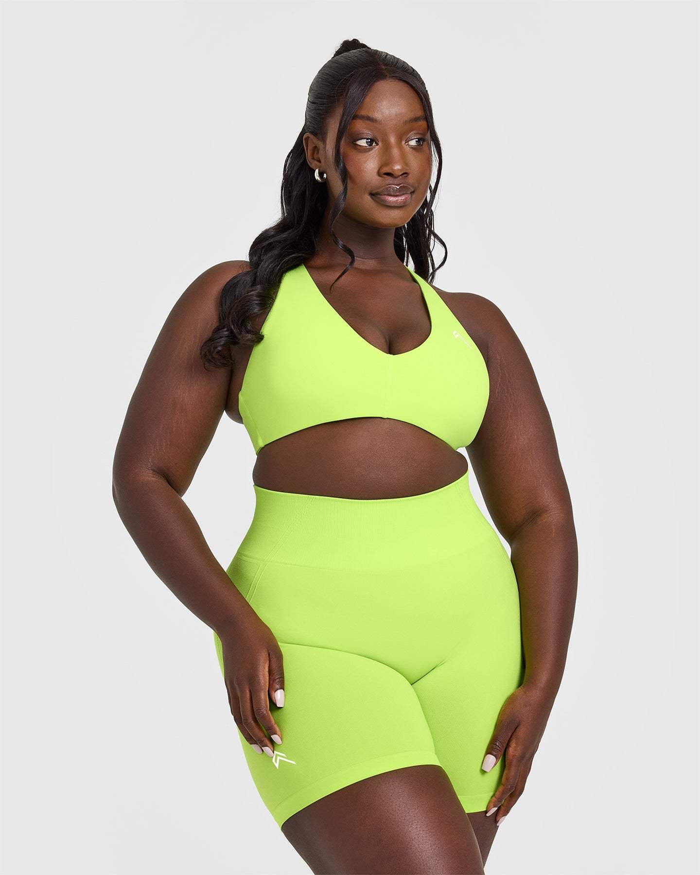 Seamless Wireless Micro Bralette - Citrus Green | Comfortable Soft Stretchy Yoga Bralette for Women | Perfect for Yoga, Lounge & Everyday Wear