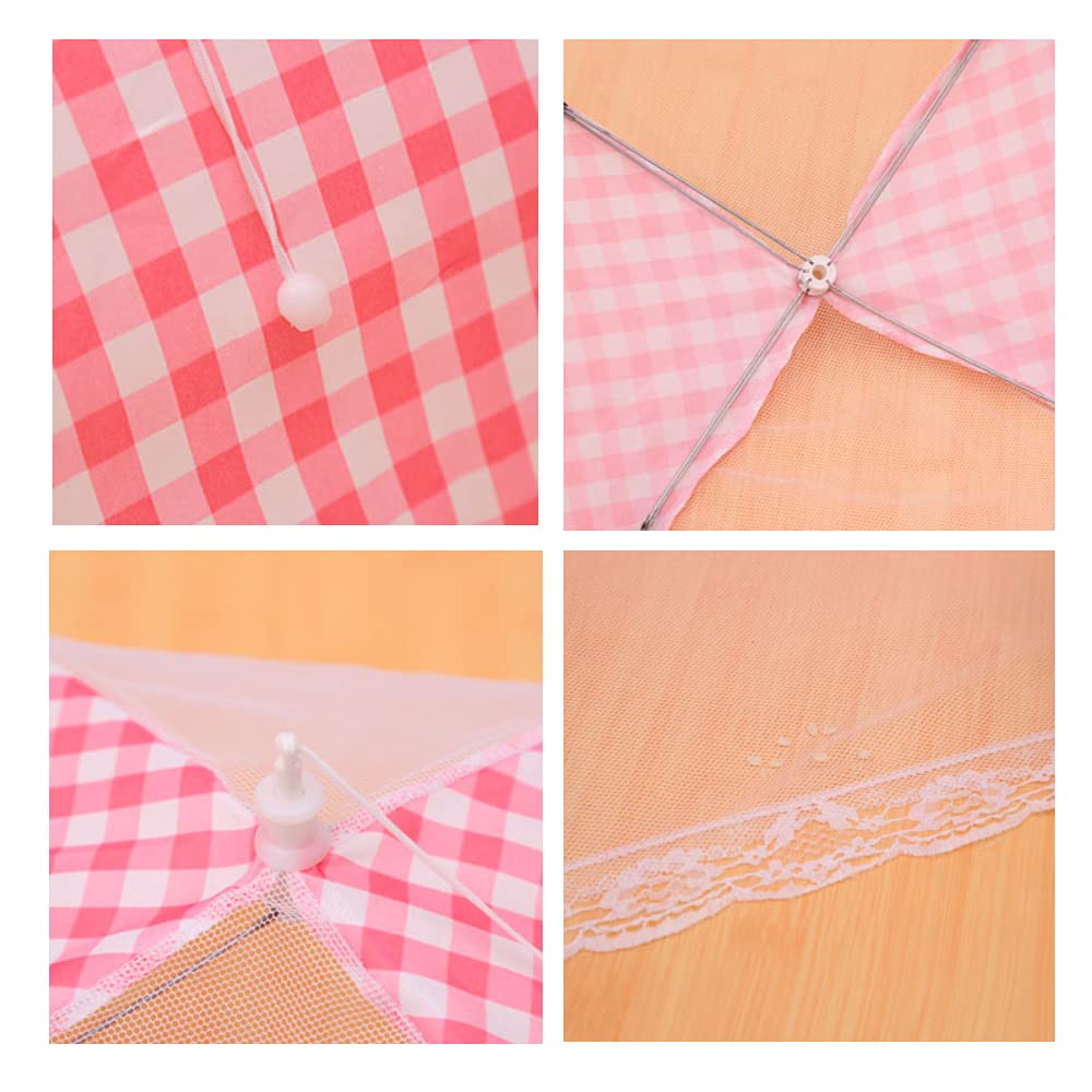 1Pcs Extra Large 45x45x30cm Folding Mesh Food Cover Tent - Reusable Kitchen, BBQ, Picnic, Camping & Outdoor Dining Protection - Keep Bugs Away for Parties, Garden & Backyard Gatherings