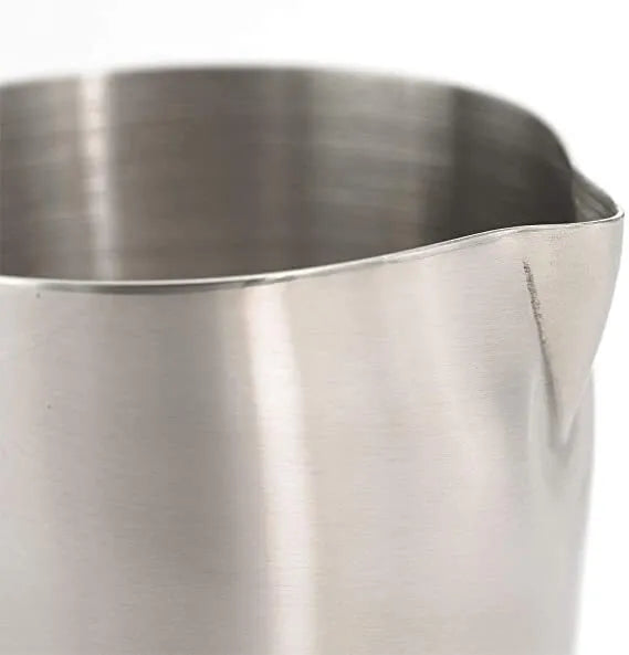 Barfly Jigger with Spout - 2oz Stainless Steel Cocktail Measuring Cup for Bartenders - Perfect for Mixing Martinis, Margaritas & Craft Cocktails at Home Bars