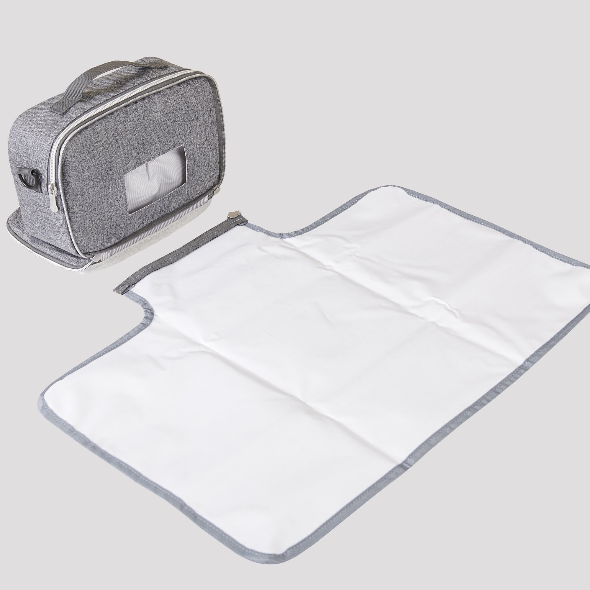 Portable Diaper Changing Bag - Waterproof Baby Diaper Organizer with Insulated Pocket for On-The-Go Parents | Perfect for Travel, Park & Shopping Trips