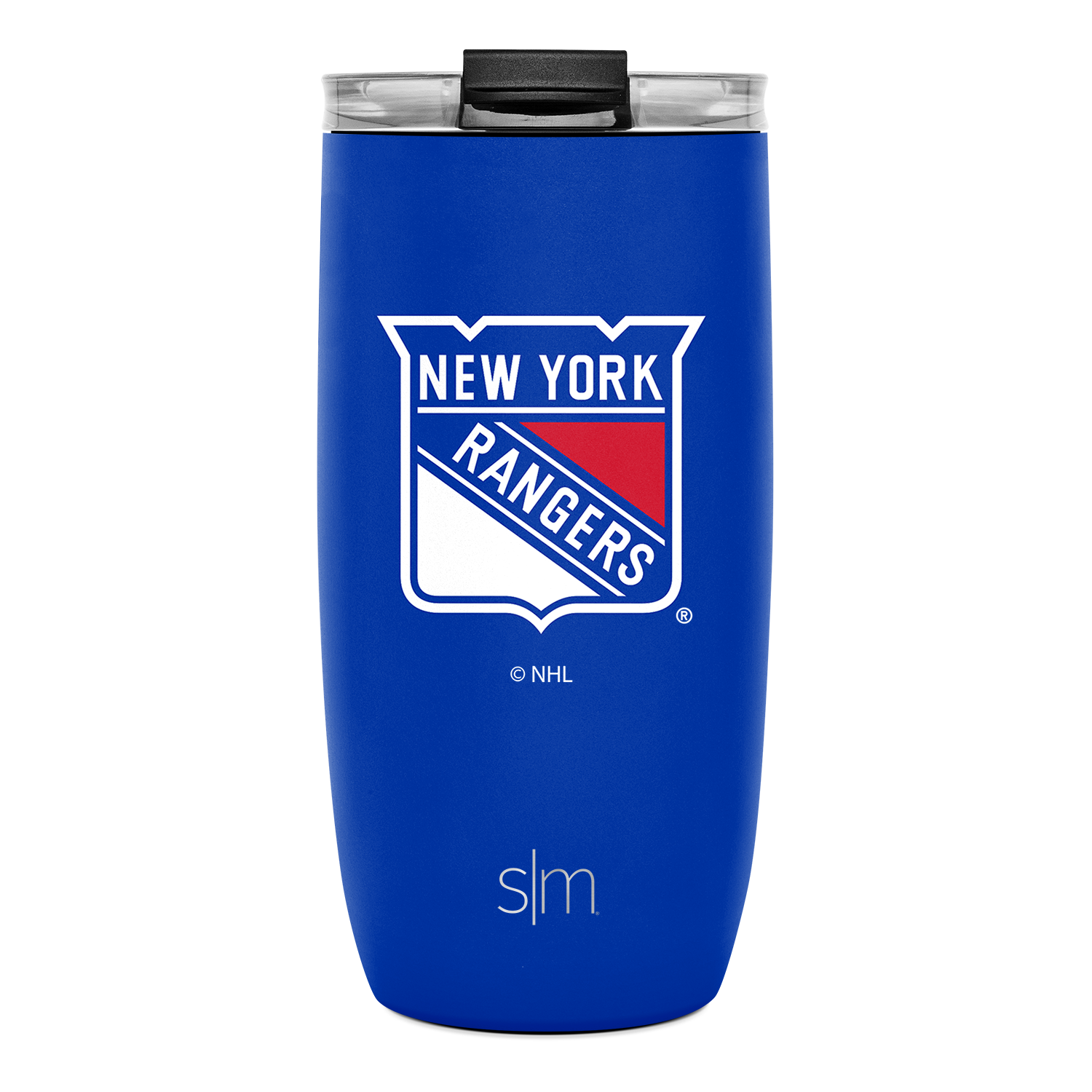 NHL Voyager Tumbler with Clear Flip Lid & Straw - 20oz Insulated Stainless Steel Water Bottle for Hockey Fans - Perfect for Games, Travel & Outdoor Activities