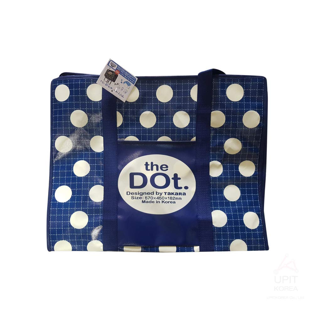 UPIT Reusable Zippered Collapsible Grocery Tote Bags - 10 Pack (Size #4) - Eco-Friendly Shopping Bags for Groceries, Travel & Beach Trips