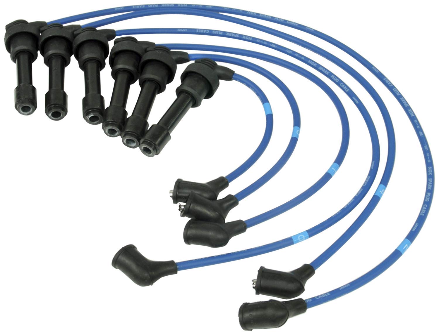 NGK (8101) RC-ME78 Spark Plug Wire Set - High Performance Ignition Wires for Cars, Trucks & SUVs - Perfect for Engine Tune-Ups & Performance Upgrades