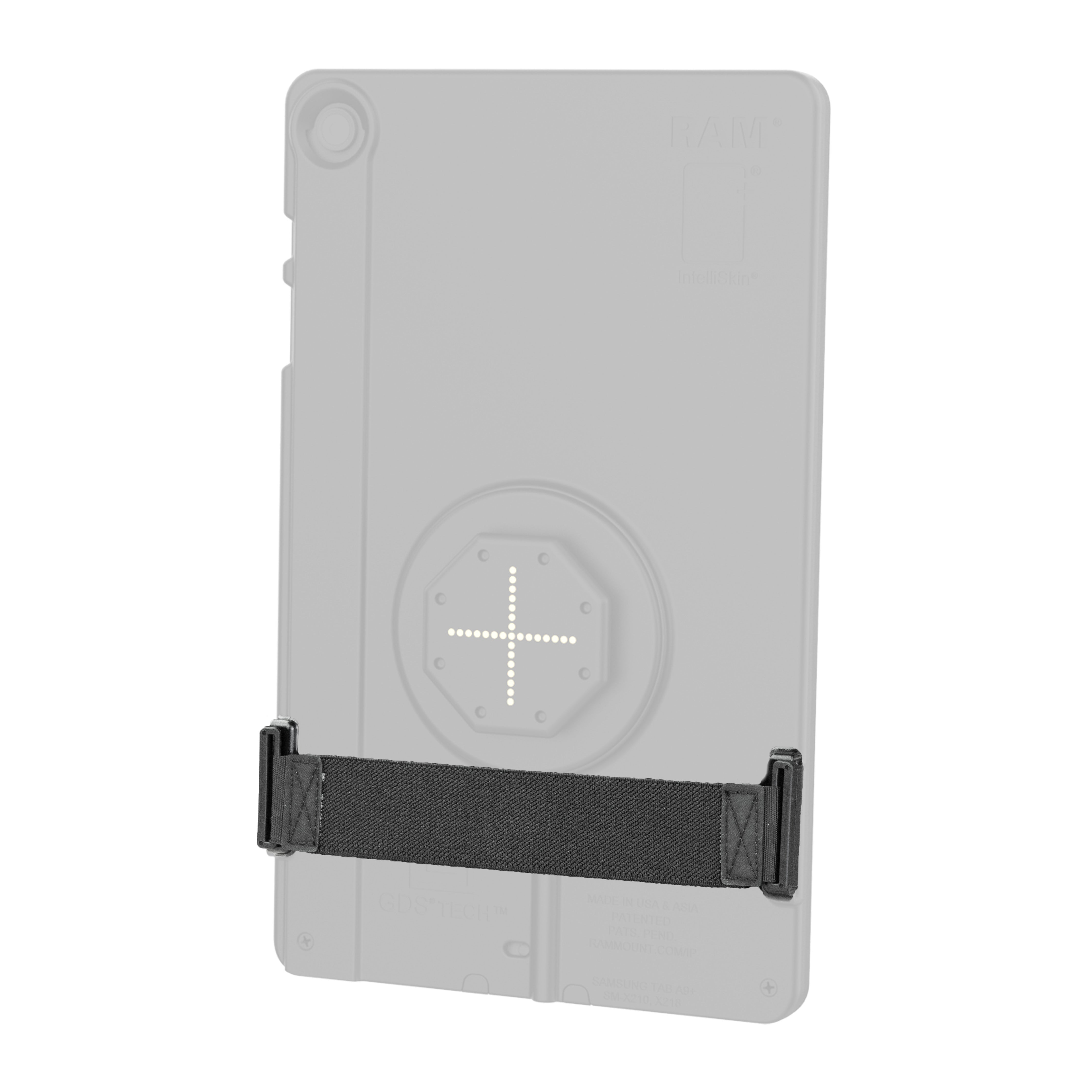 GDS® Hand Strap for IntelliSkin® Thin Case™ - Compatible with Large Tablets (RAM GDS TC HS2U) - Secure Grip for Reading, Gaming & Travel