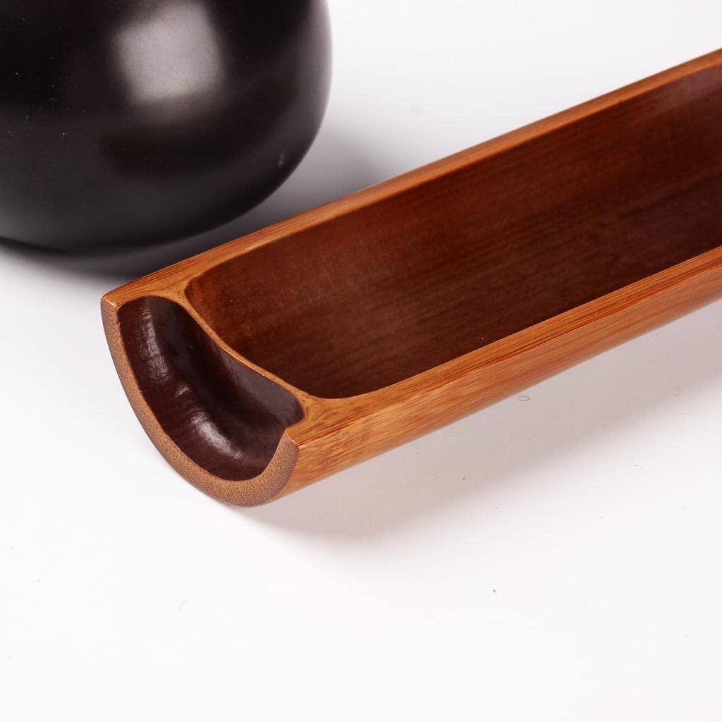 Handmade Bamboo Japanese Tea Ceremony Scoop for Matcha Tea - Natural Eco-Friendly Utensil for Tea Leaves, Salt, Candy & Spices - Perfect for Home, Teahouse, or Tea Enthusiasts - Ideal for Traditional Tea Ceremonies, Zen Meditation & Gift Giving