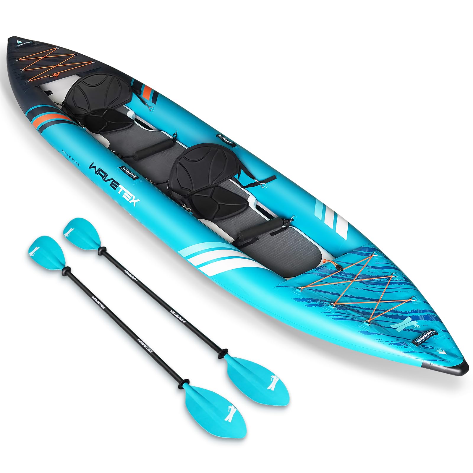 **Inflatable Kayak for Adults - Lightweight, Durable & Foldable Blow Up Kayak for Rivers, Lakes & Coastal Waters - Perfect for Camping, Fishing & Water Adventures**