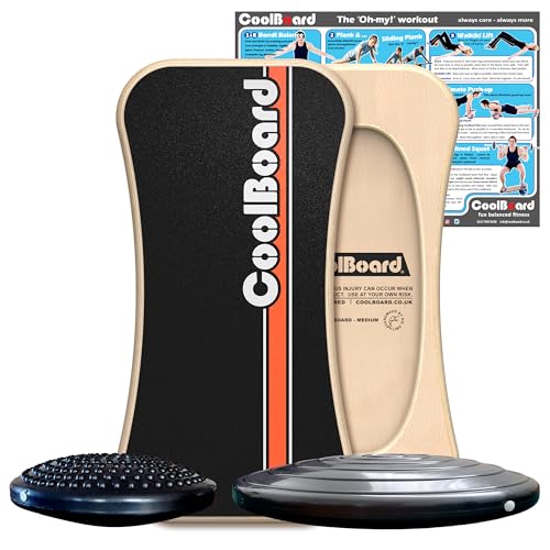 Medium CoolBoard & Both Stable & Nimble Discs - Covers all uses