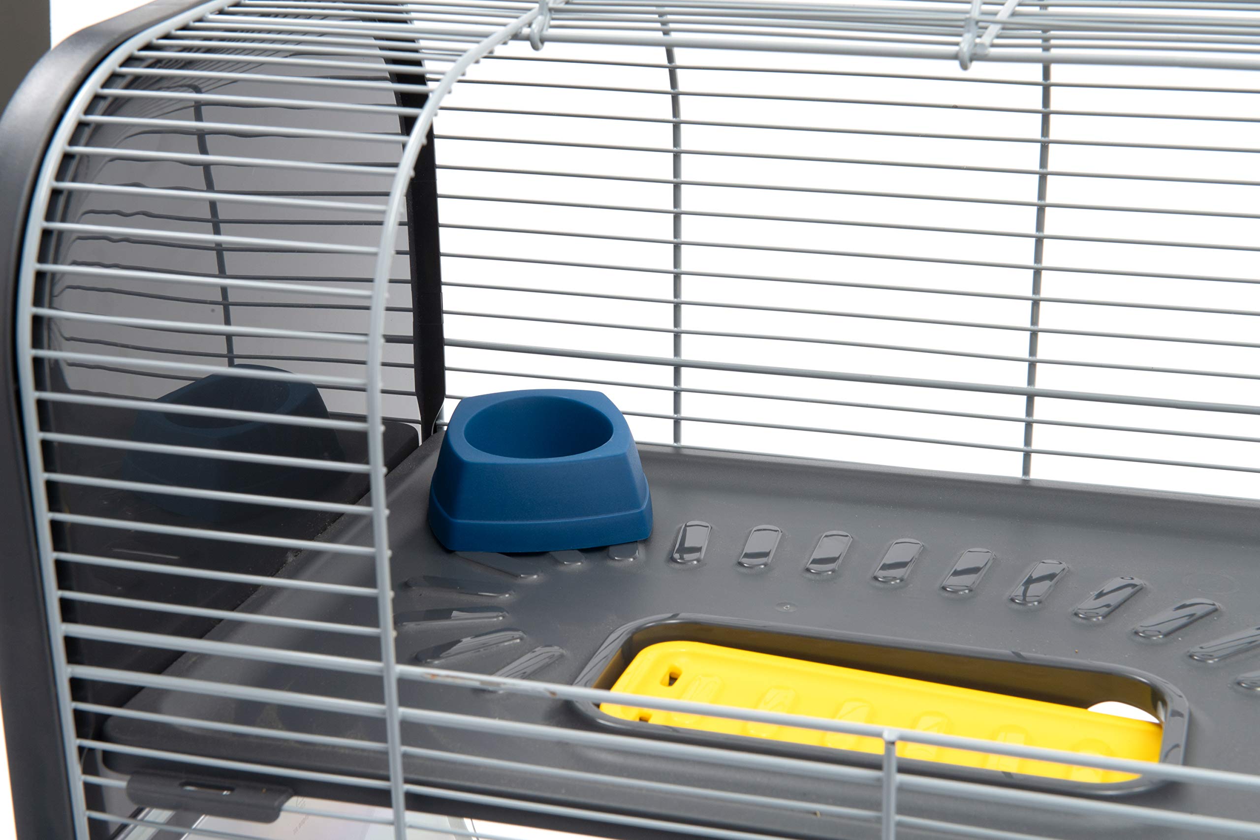 Lixit Small Animal Bowls - Pack of 2 Durable Pet Food and Water Dishes for Hamsters, Rabbits, Guinea Pigs - Perfect for Cage, Travel, and Home Use