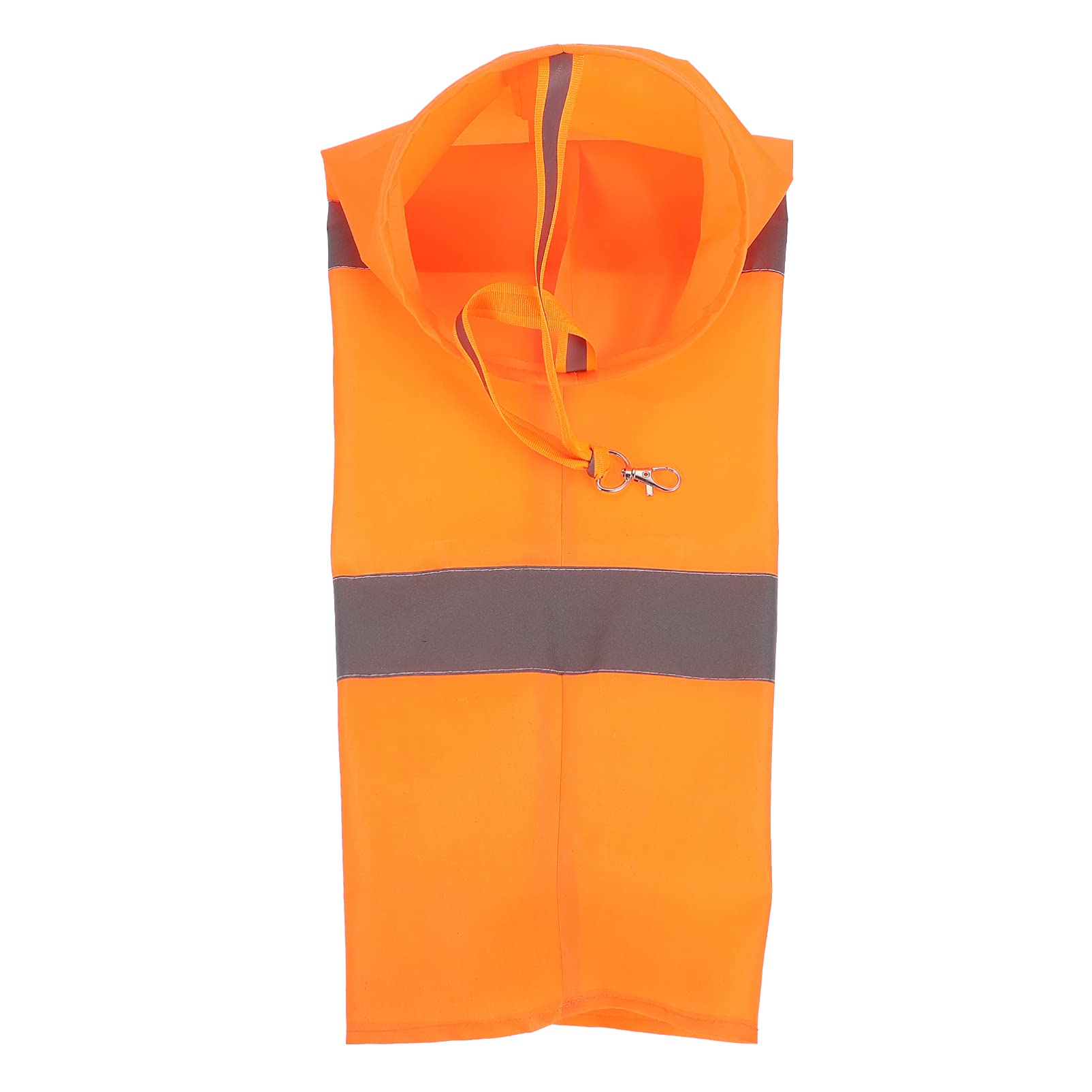 NUOBESTY 60cm Reflective Airport Windsock - Heavy Duty Oxford Cloth Weatherproof Wind Sock for Outdoor Wind Measurement & Direction Indicator - Perfect for Airports, Farms, and Weather Stations
