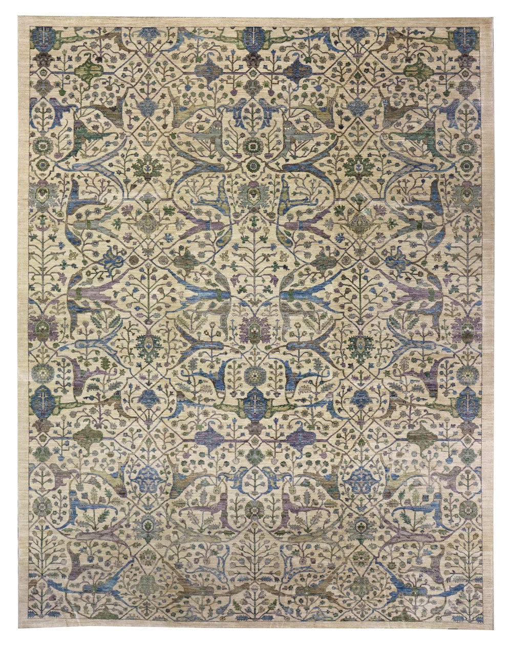 Handwoven Arabesque Tribal Rug - Authentic Bohemian Design for Living Room, Bedroom & Home Decor - J67249