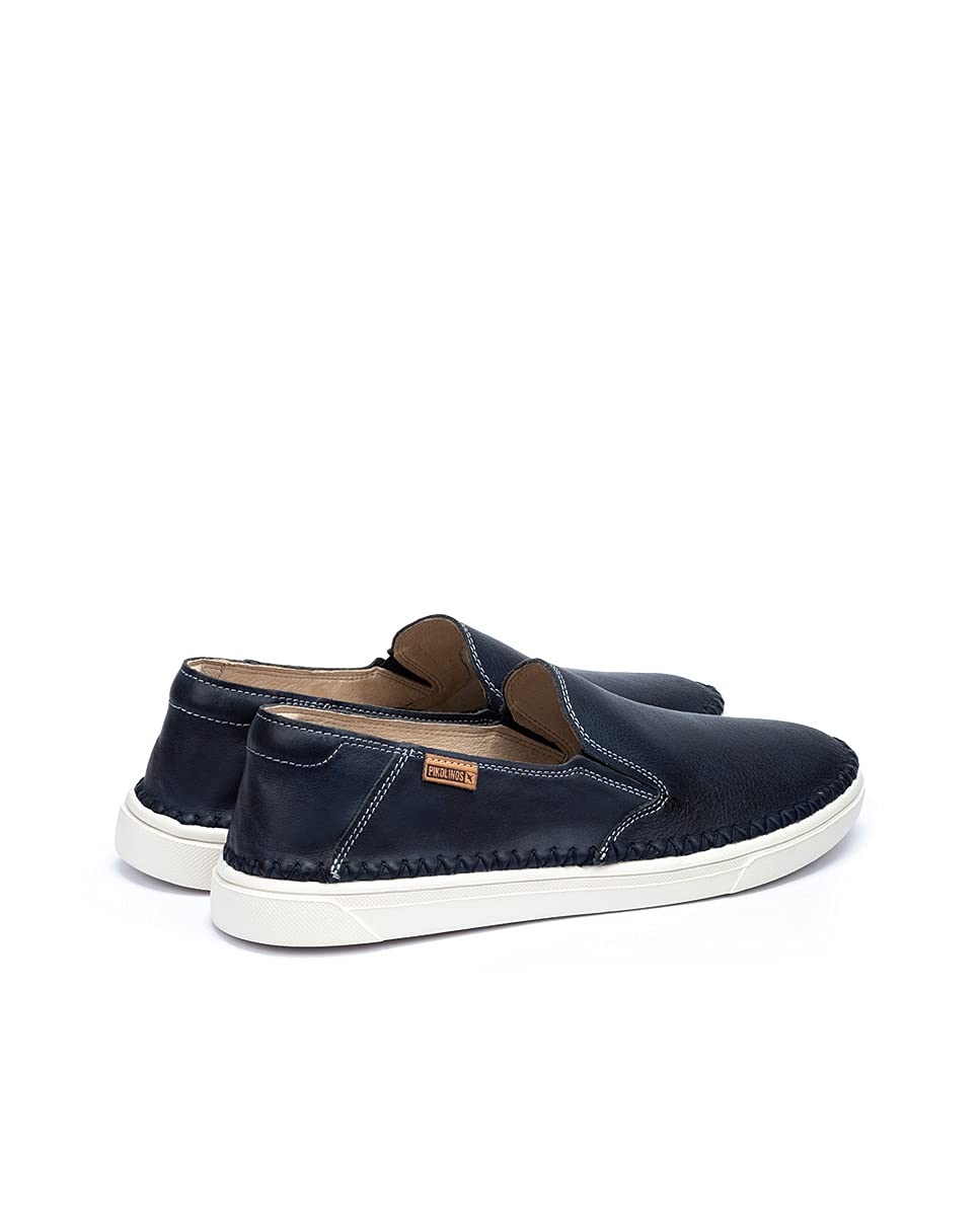 PIKOLINOS Men's Leather Loafers - Alicante Style Comfortable Slip-On Shoes for Casual & Business Wear