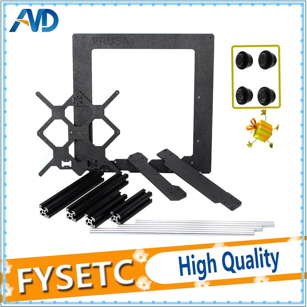 Original Prusa i3 MK3 3D Printer Parts Kit - Aluminum Frame, Black Profile & Smooth Rods for DIY 3D Printer Repairs & Upgrades | Perfect for Makers, Hobbyists & 3D Printing Enthusiasts