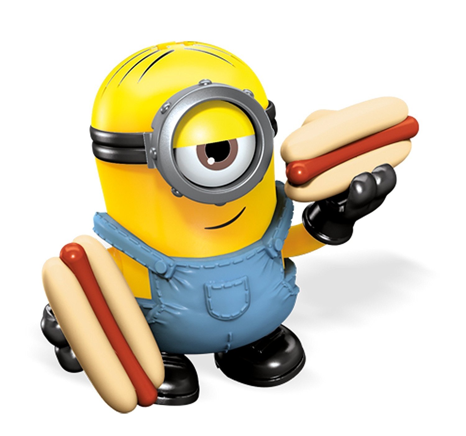 Minions Movie Mega Bloks Building Toy Set - Flying Hot Dog Minion Figure for Kids & Collectors | Perfect for Birthday Gifts & Playtime Fun