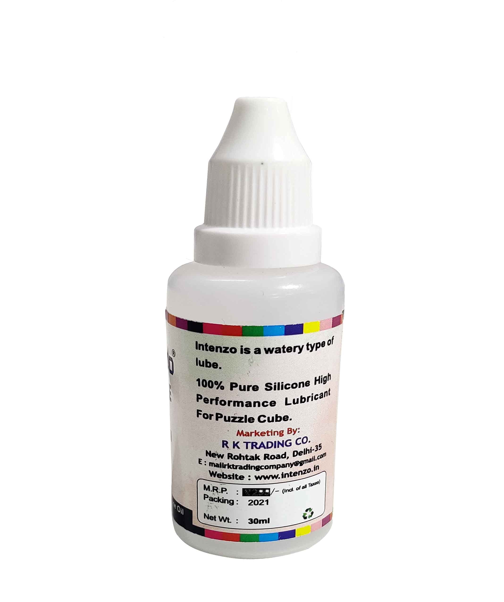 Premium 30ml Silicone Lubricant Oil for Speed Cubes - Smooth & Fast Turning for Rubik's Cube, Puzzle Games & Brain Teasers