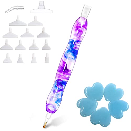 Clear Purple&Blue