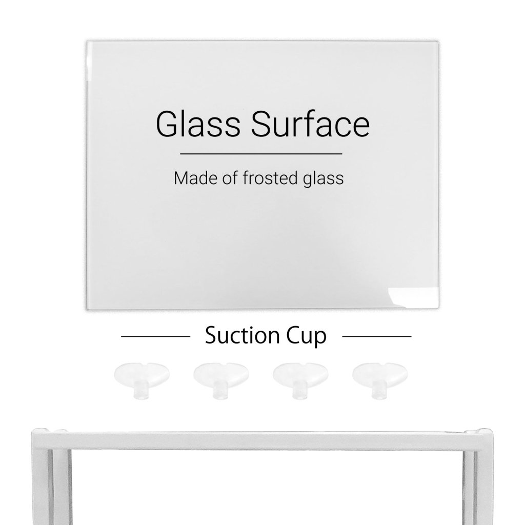 Multi-Function Stainless Steel Utility Cart with Tempered Glass Shelves - Perfect for Kitchen, Office, or Salon Storage and Organization