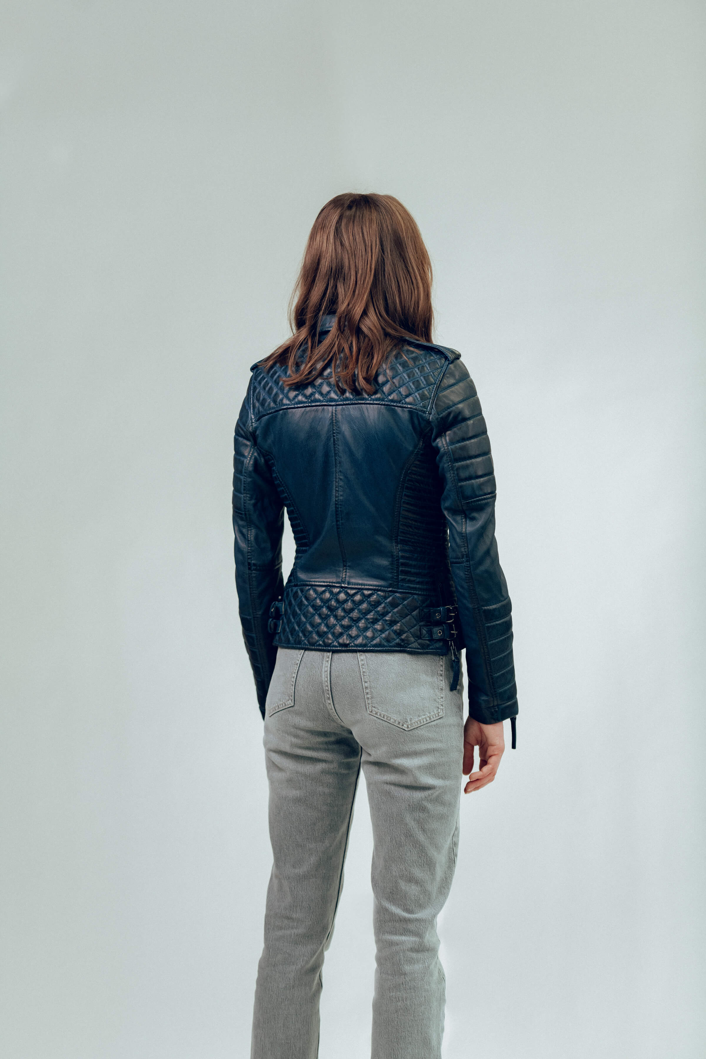 Kay Michaels 2.0 Women's Burnt Blue Denim Jacket - Stylish Casual Outerwear for Everyday Wear & Fall Fashion