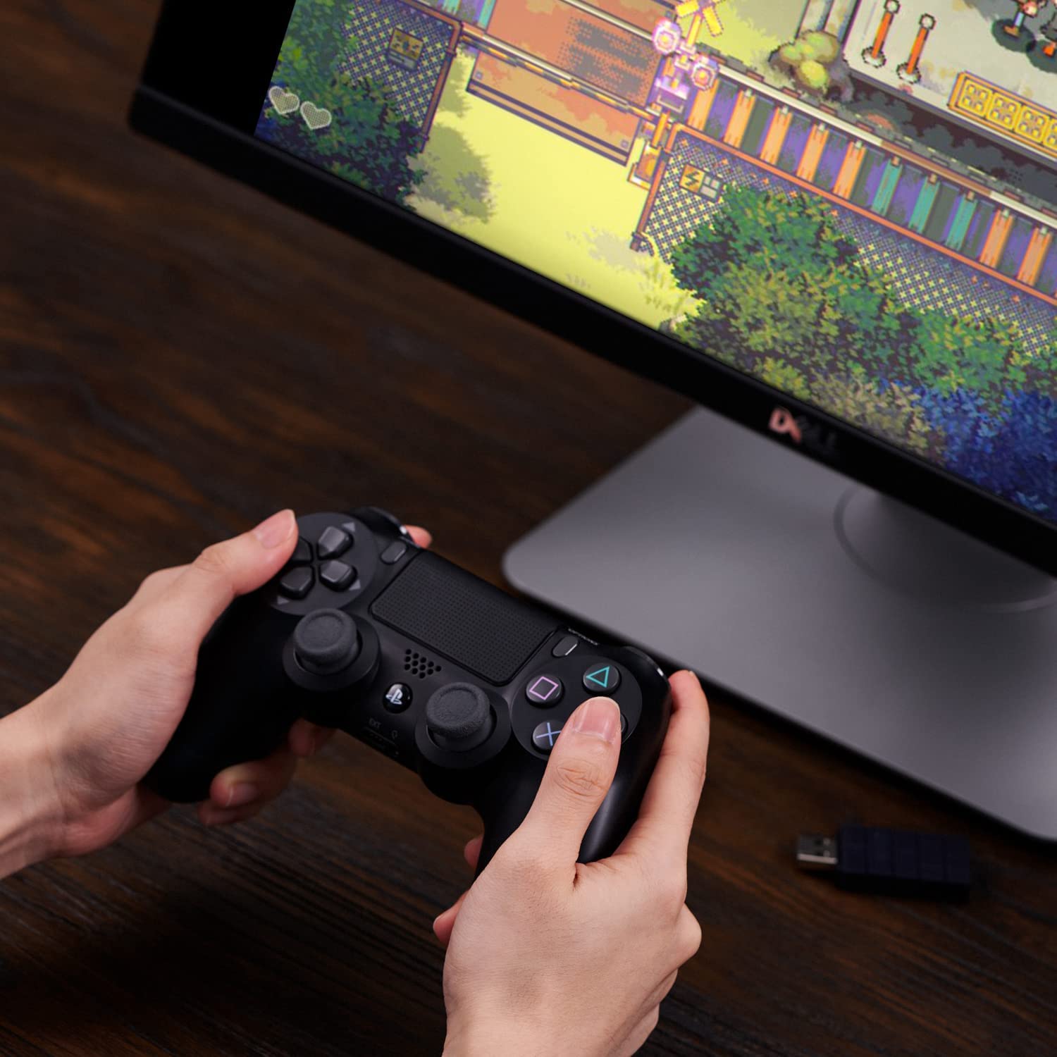 Mcbazel USB 2.0 Wireless 8-Bit Controller Adapter with OTG Accessory - Compatible with Nintendo Switch OLED/NS Switch, PS5, PS4, PC & Raspberry Pi - Perfect for Retro Gaming, Multi-Platform Play & Home Entertainment Systems