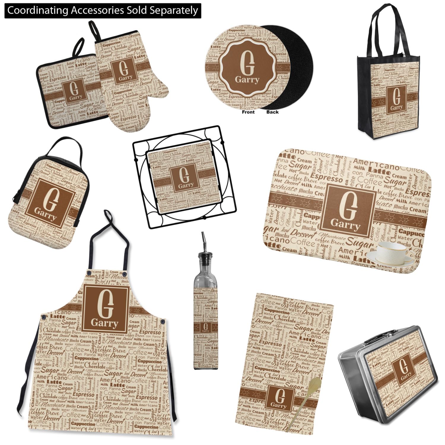 Custom Printed Coffee Lover Kitchen Towel - Absorbent Waffle Weave Dish Towel - Perfect for Coffee Shops, Home Kitchens & Gifts for Baristas