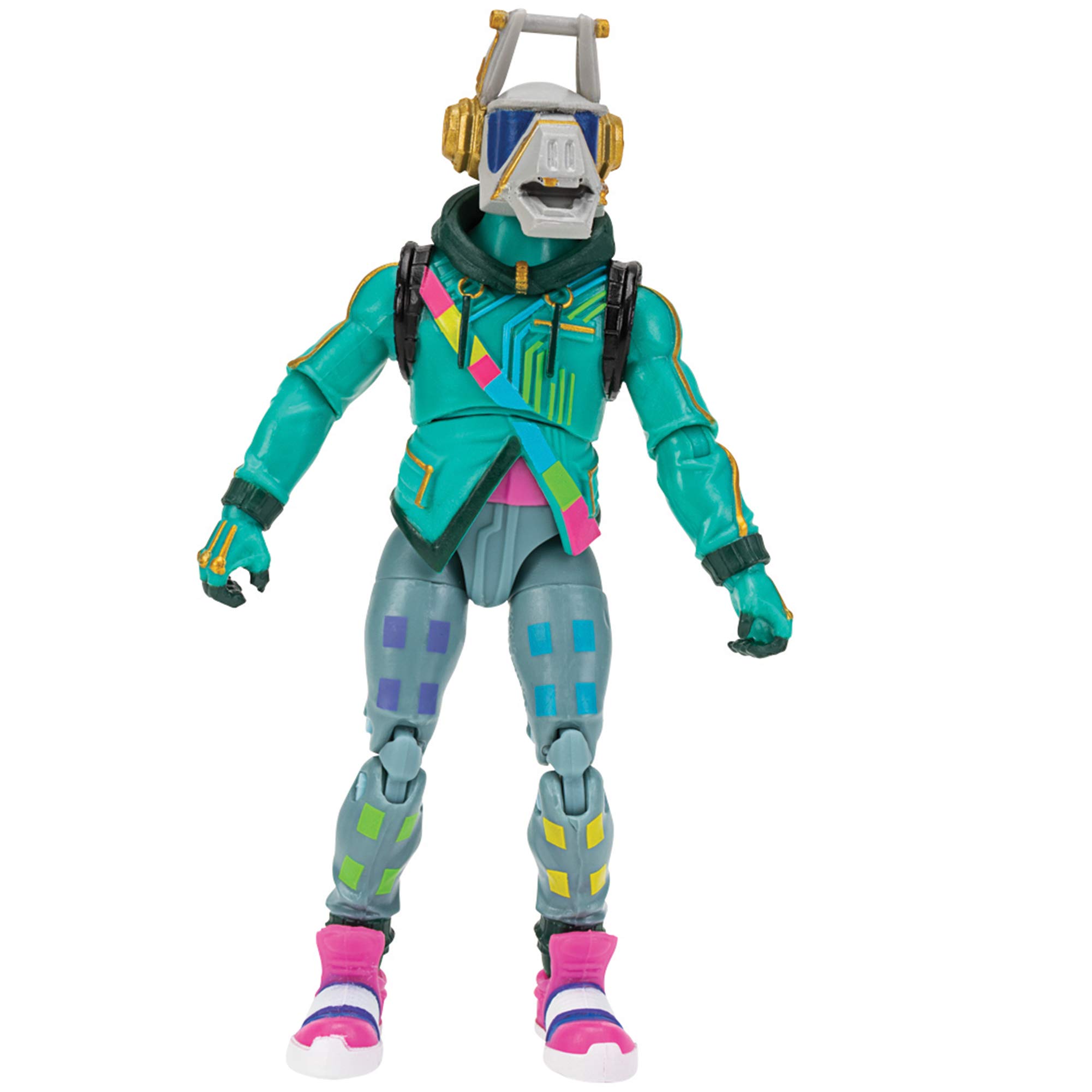 FORTNITE Solo Mode Core Figure Pack - DJ Yonder Collectible Action Figure (Model FNT0101) | Perfect for Gaming Displays, Gift for Fortnite Fans & Collectors