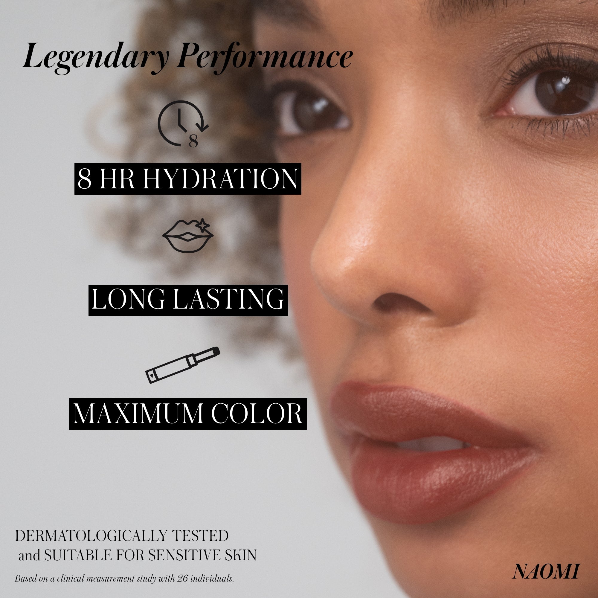 Nude Legendary Serum Lipstick - Hydrating & Long-Lasting Matte Liquid Lipstick for Women | Perfect for Everyday Wear, Date Night & Special Occasions
