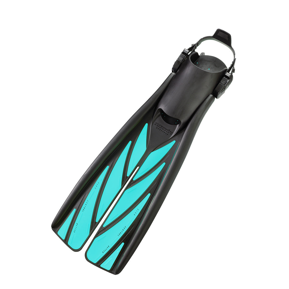 Atomic Aquatics Splitfins Open Heel Scuba Diving Fins - Perfect for Snorkeling, Freediving & Swimming in Open Water