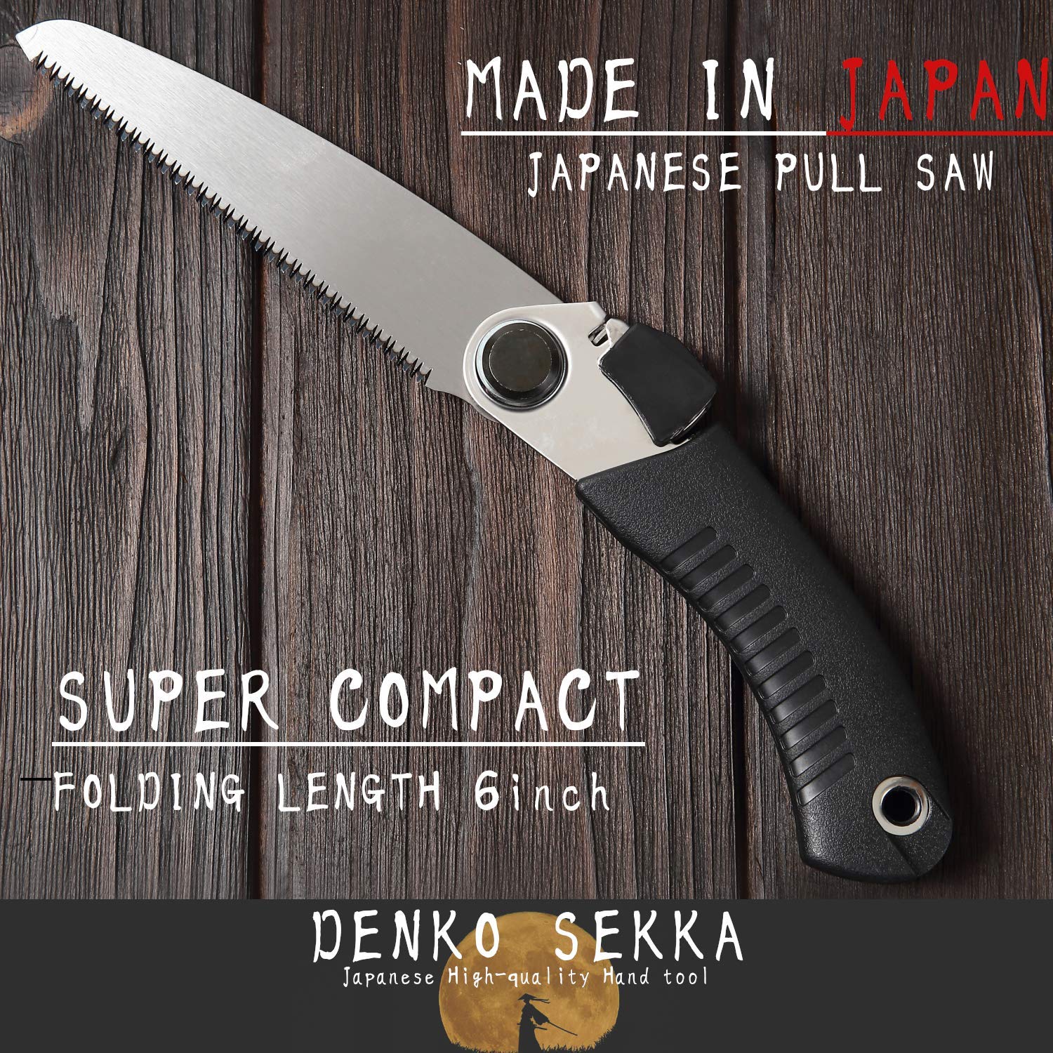 Woodking Japanese Pull Saw with 2 Blades (Flush Cut & Pruning) - Premium Woodworking Hand Saw for Carpentry, DIY Projects & Fine Woodcraft | Ergonomic Long Handle & Precision Cutting | Ideal for Furniture Making, Trim Work & Garden Pruning