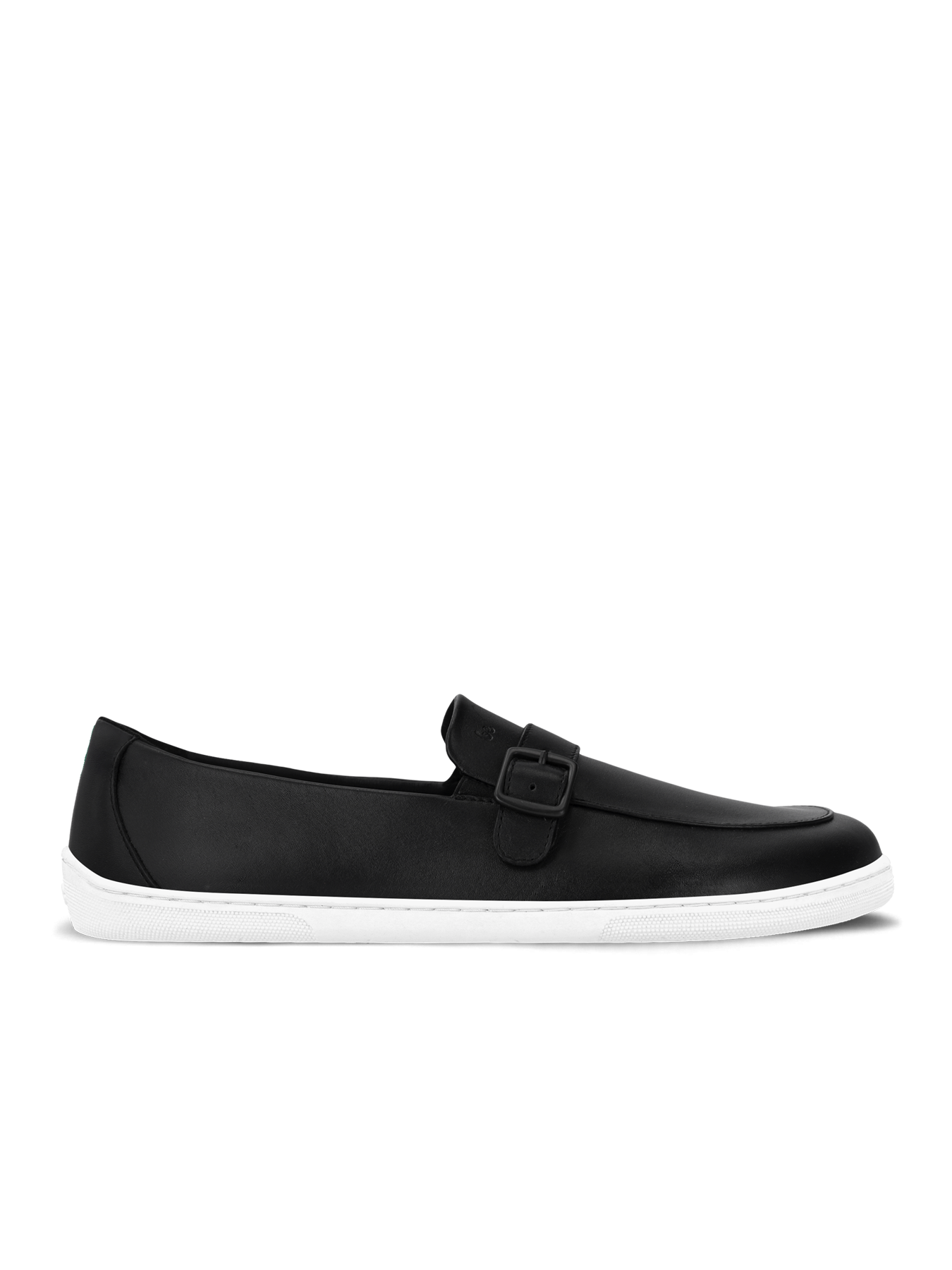 Barefoot Moccasins for Men - Be Lenka Amadeus Black & White Minimalist Shoes | Comfortable Indoor & Outdoor Walking, Yoga, and Casual Wear