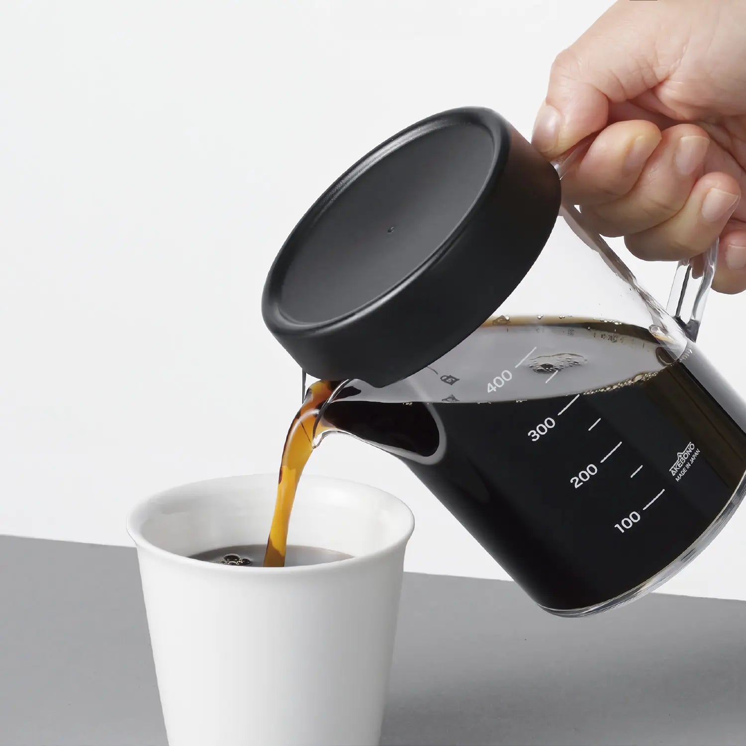 Premium Akebono Polyester Resin Unbreakable Coffee Server & Dripper Set - Durable Pour Over Coffee Maker for Home, Office & Camping - Perfect for Specialty Coffee Brewing & Gift Giving
