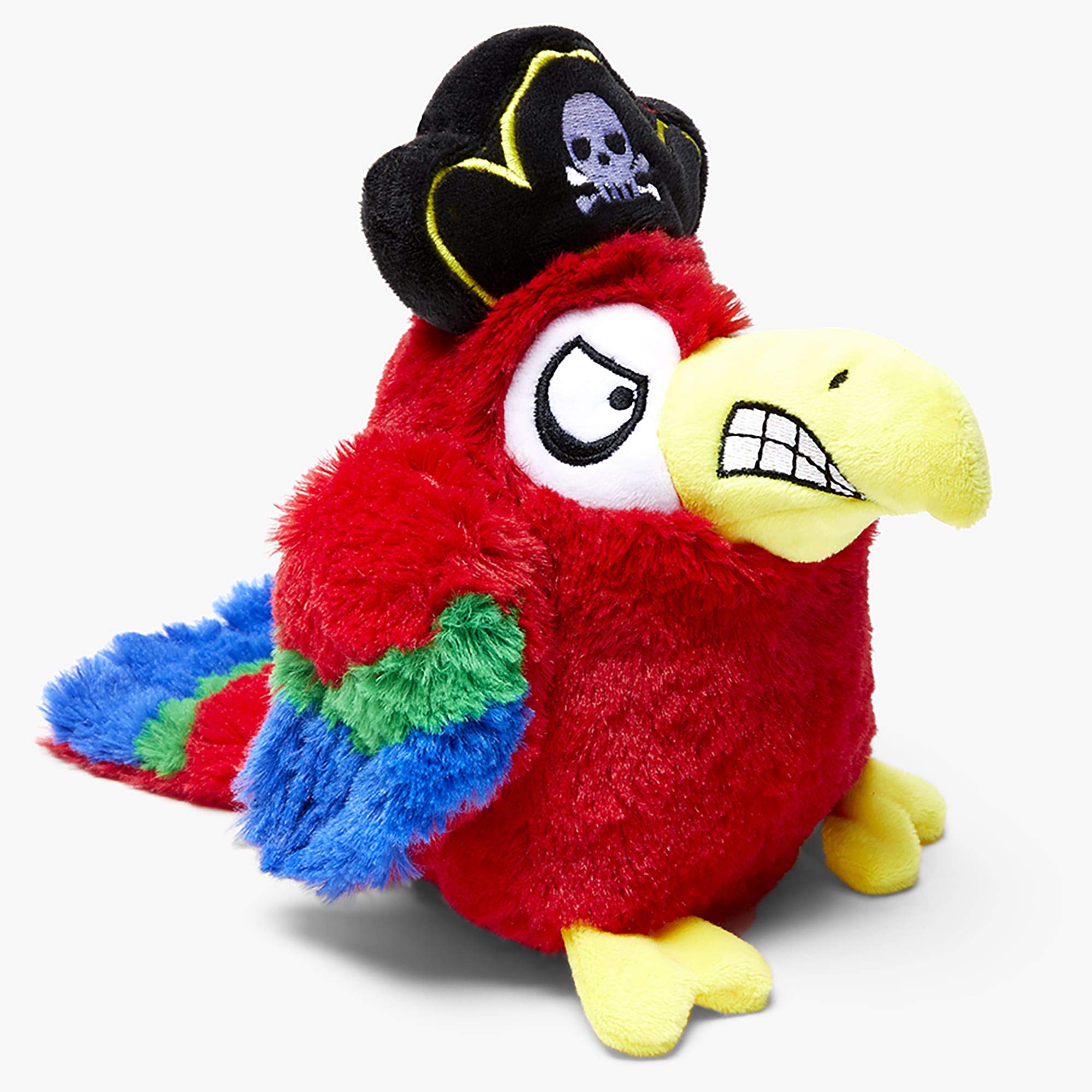 BARK Redbird The Parrot Dog Toy - Large Durable Chew Toy for Medium & Large Dogs | Interactive Plush Bird Toy for Playtime & Training | Perfect for Fetch, Tug-of-War & Cuddling
