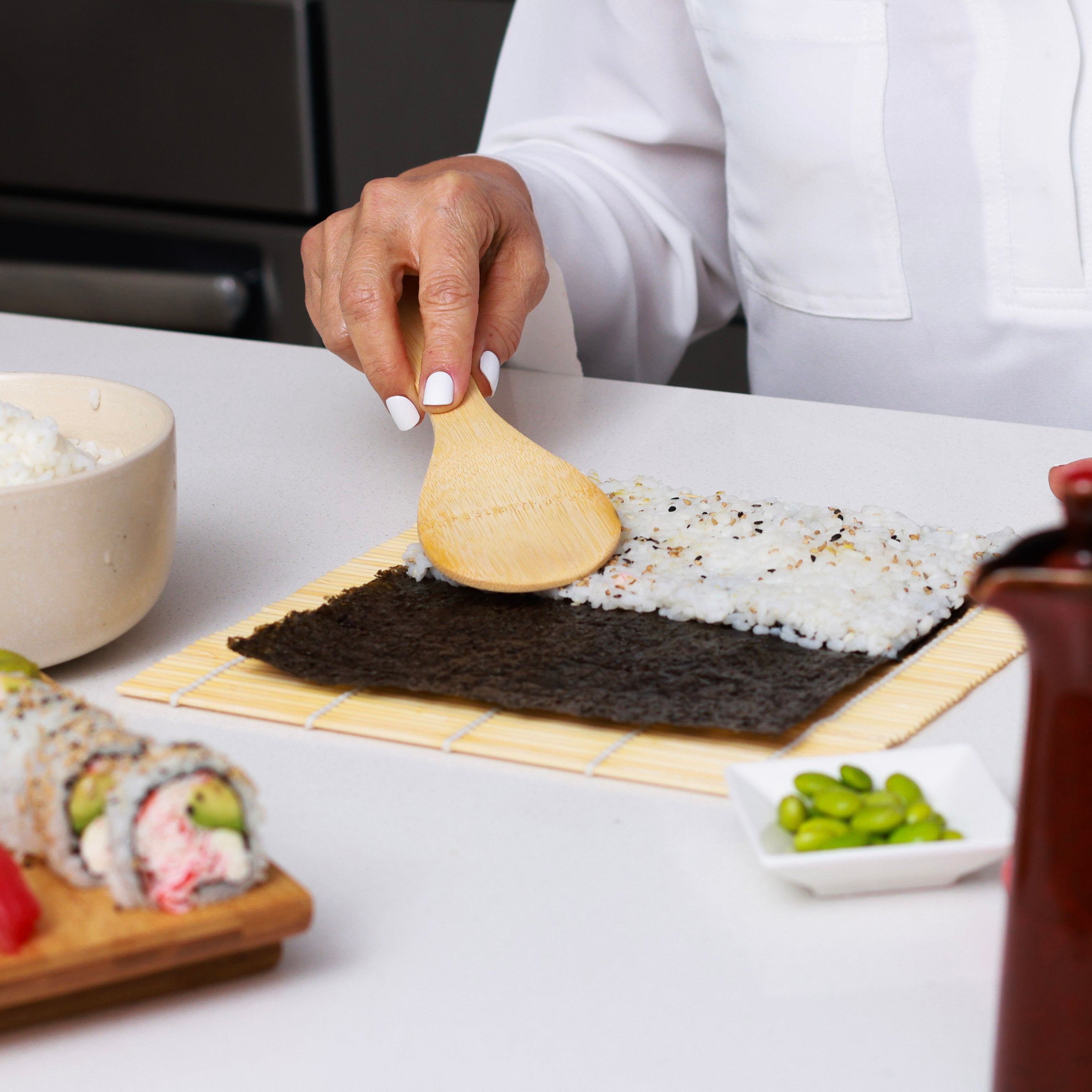 Premium Sushi Making Kit - 2 Piece Set for Homemade Sushi Rolls | Perfect for Japanese Cuisine Lovers & Dinner Parties