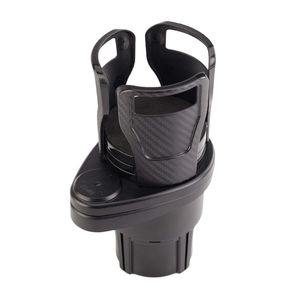 LIOOBO Car Cup Holder Expander - Adjustable Auto Drink Holder for Water Bottles, Coffee Cups & Beverages | Fits Most Vehicles | Perfect for Road Trips, Commuting & Travel