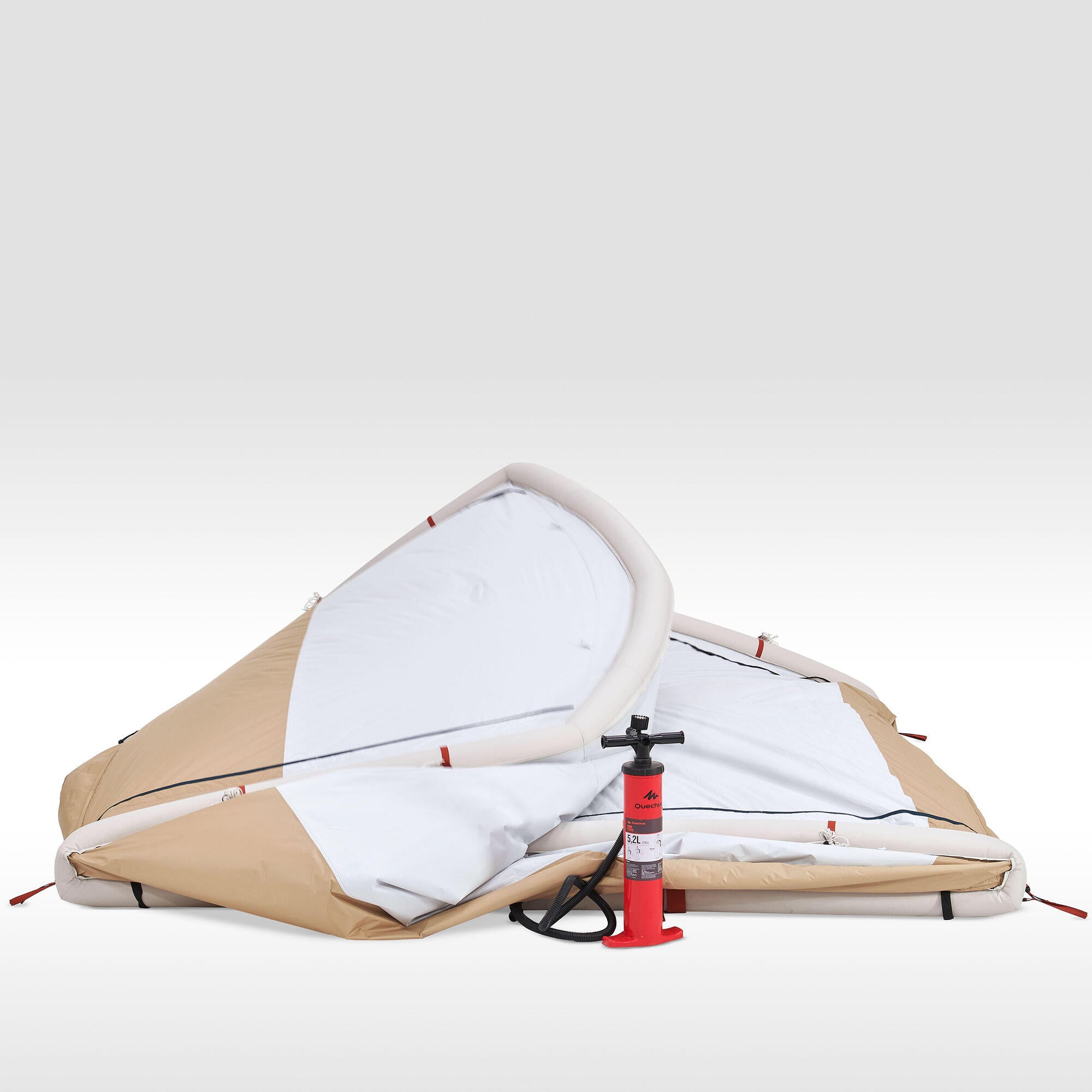 Quechua Air Seconds Inflatable Camping Tent for 6 Person - Lightweight & Easy Setup - Perfect for Family Camping, Hiking, and Outdoor Adventures (Factory Seconds)