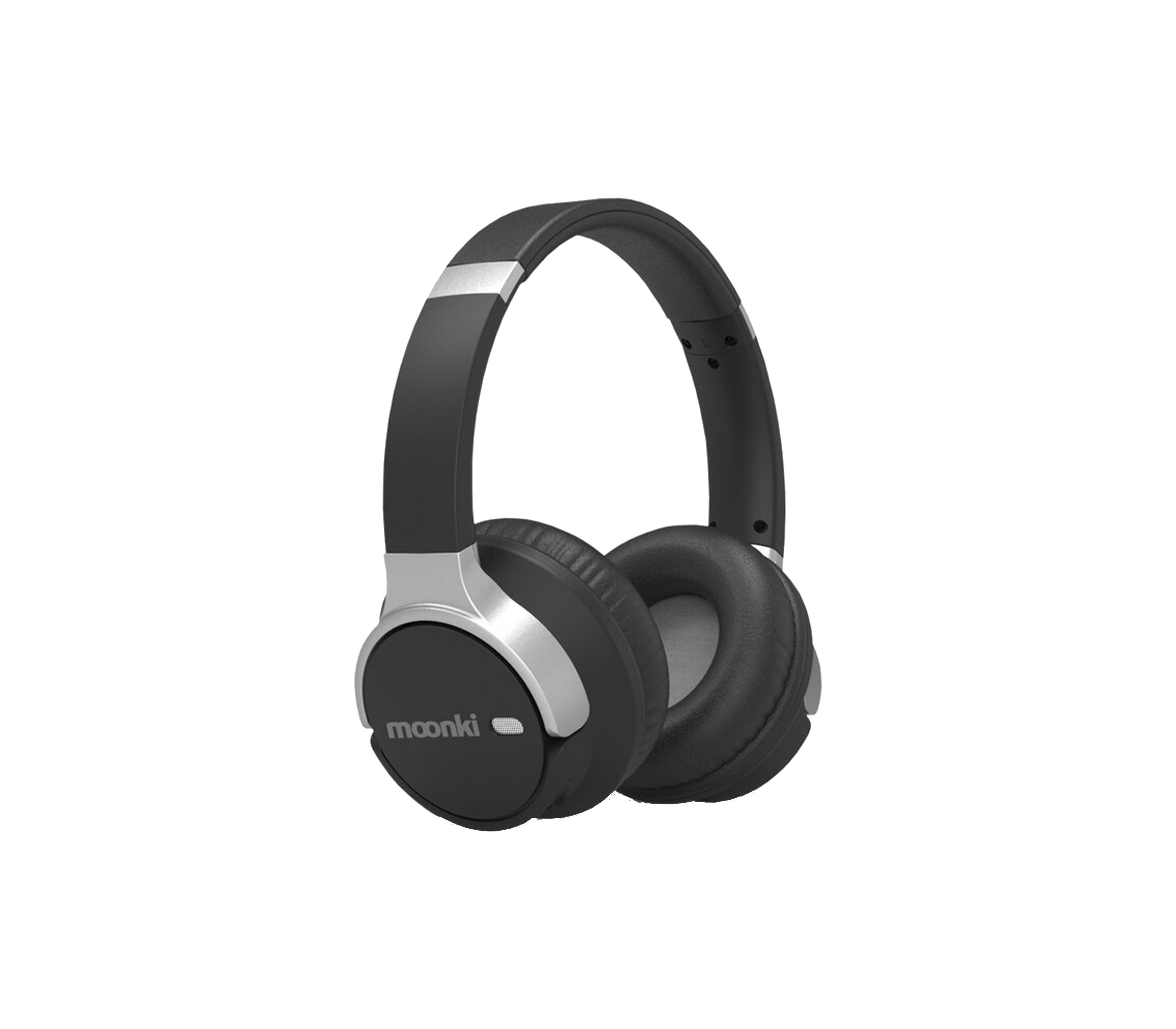 Moonki MH-0710BT Wireless Bluetooth Headphones - Noise Cancelling Over-Ear Headset with Mic for Music, Gaming & Work (Black) | Perfect for Office, Travel & Home Use
