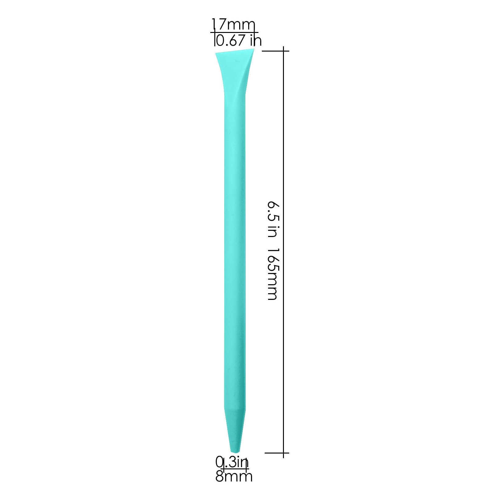 3-Pack Mini Rubber Squeegee for Screen Printing, Ink & Chalk Paste - Perfect for Mesh Stencils, Transfers & DIY Crafts | Small Squeegee Tool for Artists, Sign Makers & Home Projects