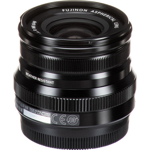 FUJIFILM XF 16mm f/2.8 R WR Lens - Black | Compact Wide-Angle Prime Lens for Fujifilm X-Mount Cameras | Perfect for Travel, Landscape & Street Photography